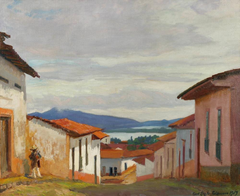 Kurt Leyde comparable auction result: kurt leyde p tzcuaro