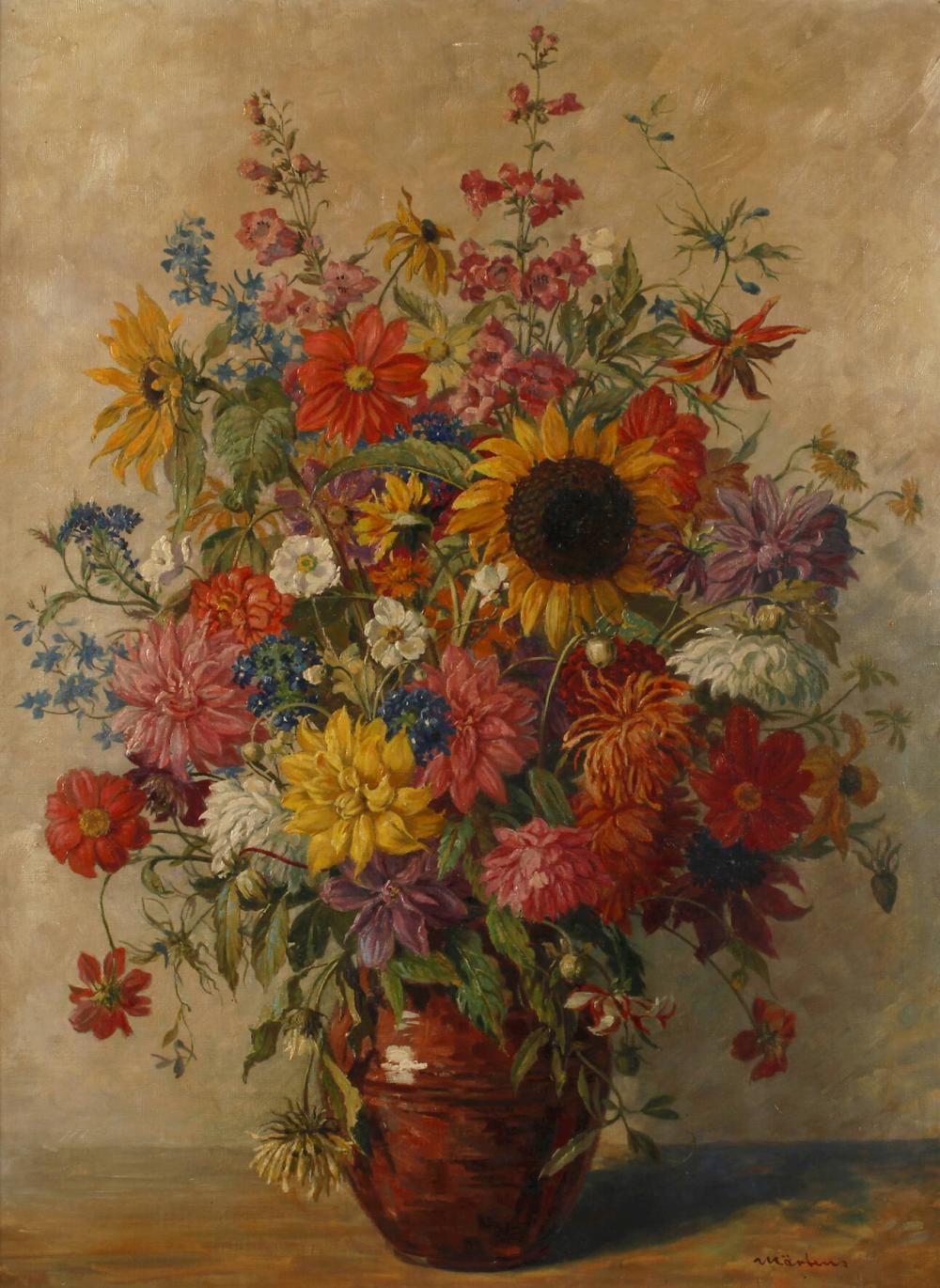 Max Märtens comparable auction result: max m rtens sommerblumen