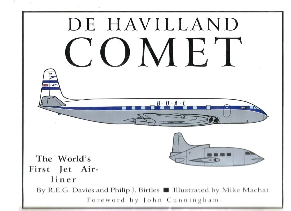 John (1926) Cunningham comparable auction result: ww2 ace john cunningham multi signed book comet the worlds first jet airliner