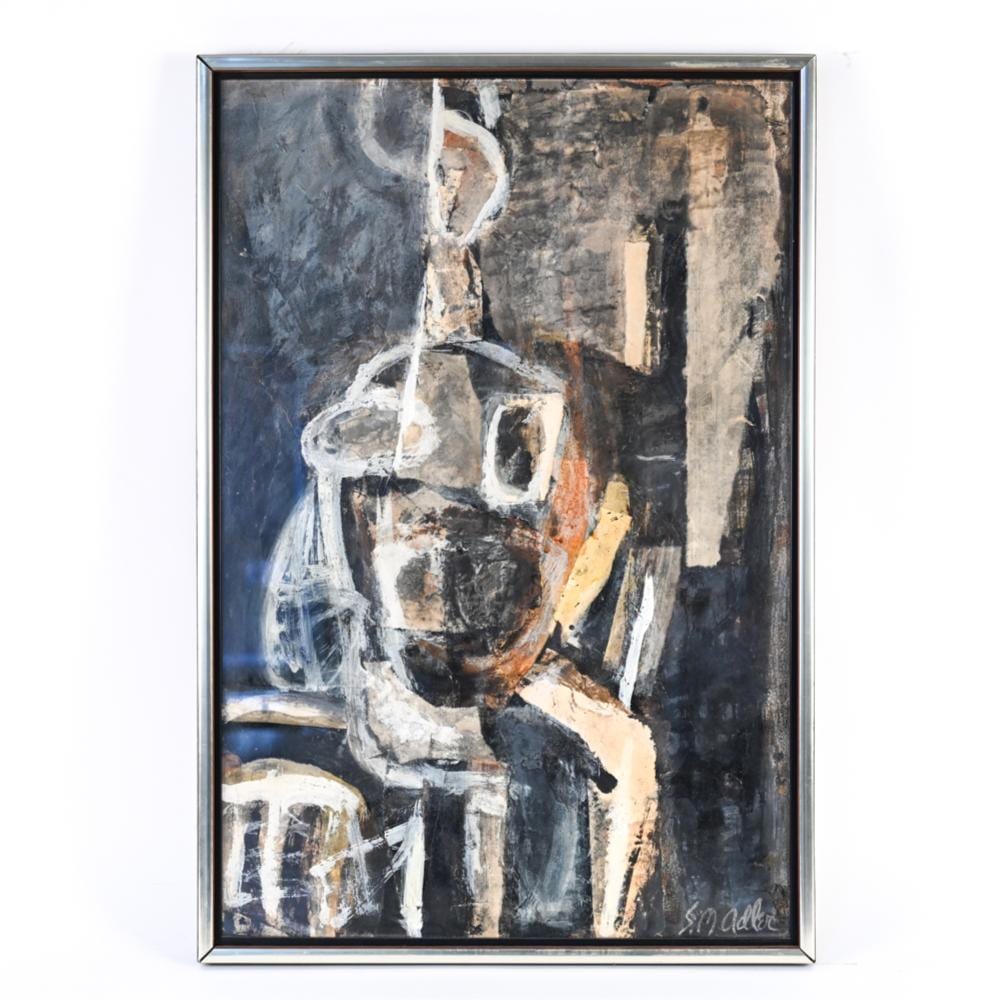 Samuel Marcus Adler comparable auction result: samuel marcus adler 1898 1979 mixed media