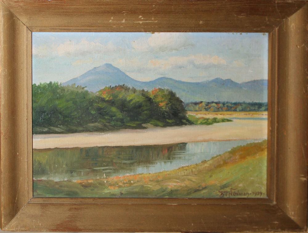 Benjamin Tupper Newman comparable auction result: benjamin tupper newman me 1858 1940