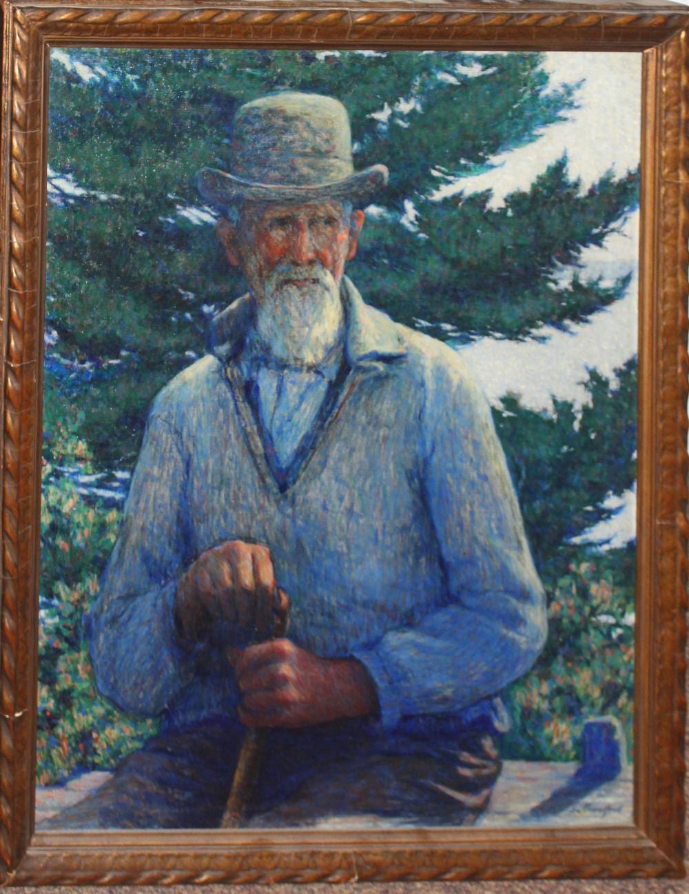 Earl Stetson Crawford comparable auction result: earl stetson crawford am 1877 1966