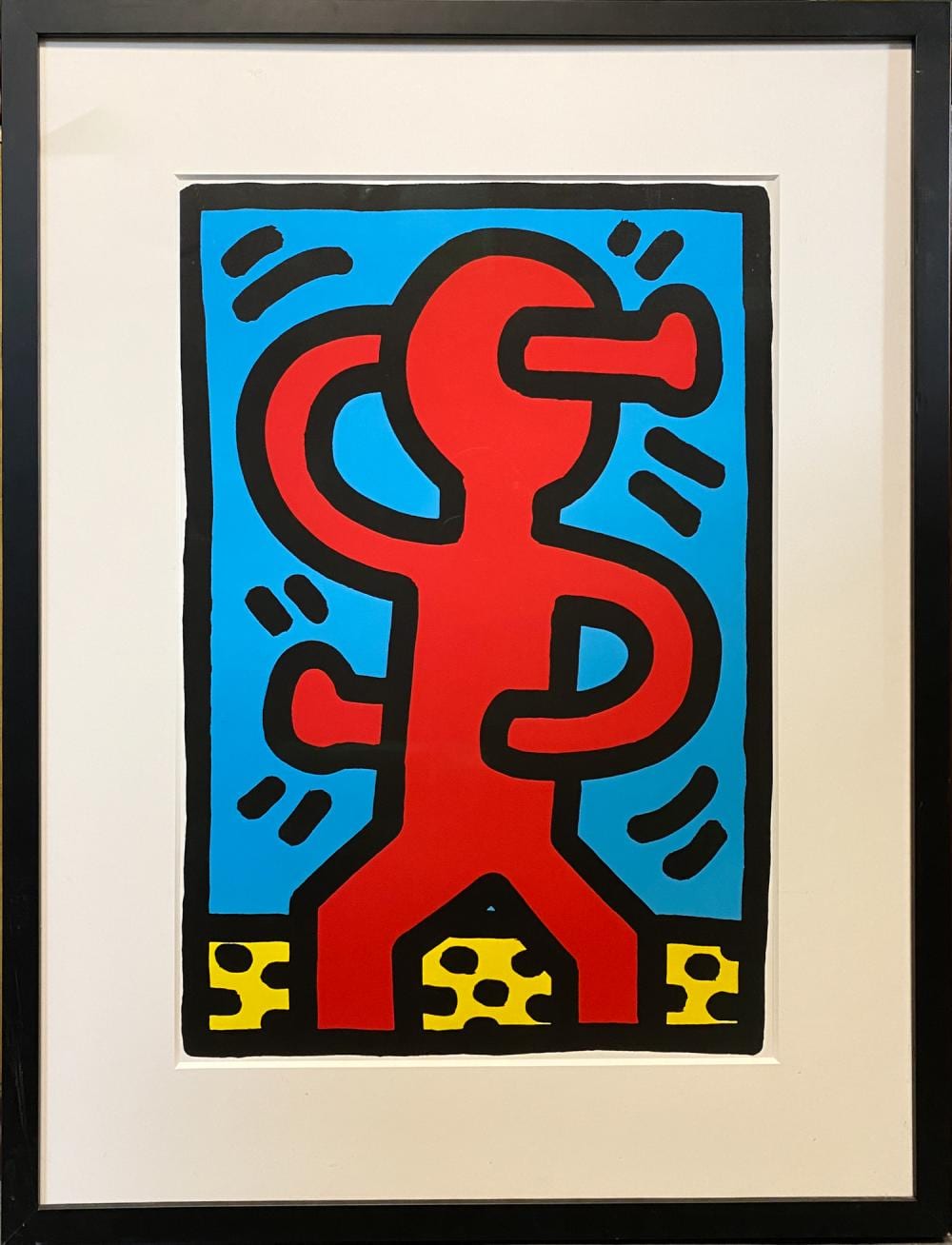 Abstract Artwork by Haring Keith sold by Wealthier Art & Auction, lot 5323 — auction record photograph