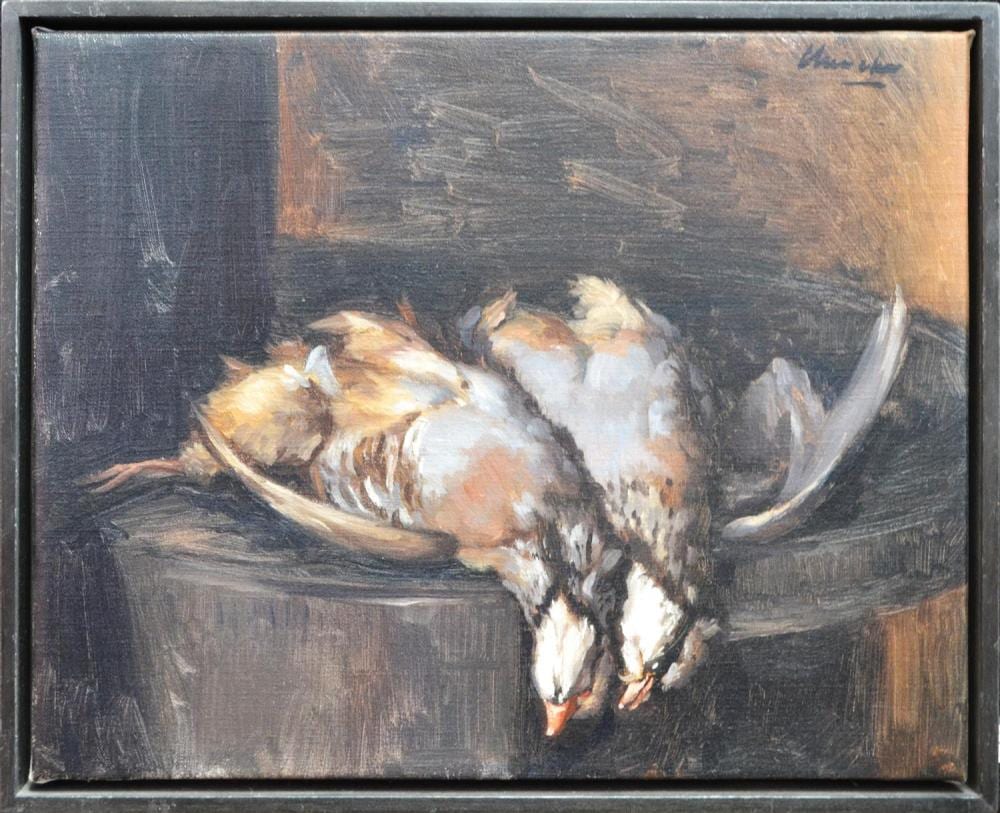 peter churcher born 1964 two partridges 2008 oil on canvas · Leonard Joel · 2021-08-12 Peter Churcher comparable auction result: peter churcher born 1964 two partridges 2008 oil on canvas