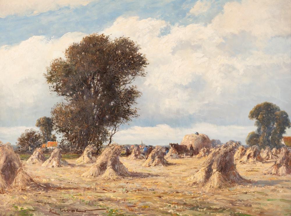 Karl Mohr comparable auction result: karl mohr heuernte