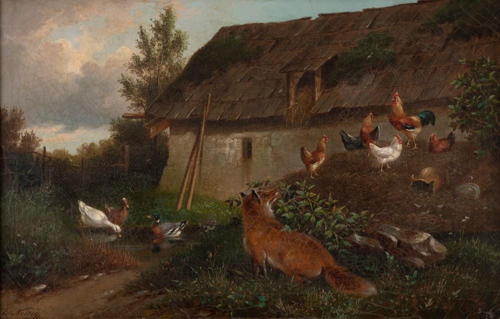 Adolf Nowey comparable auction result: adolf nowey fuchs h hner und enten