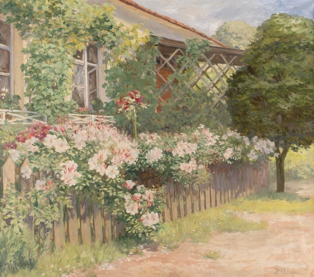 Helene Maß comparable auction result: helene ma bl hender garten