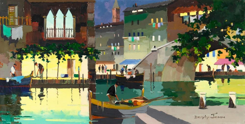 cecil rochfort doyly john venice · GFL Fine Art · 2021-08-22 C.R. D'Oyly John comparable auction result: cecil rochfort doyly john venice