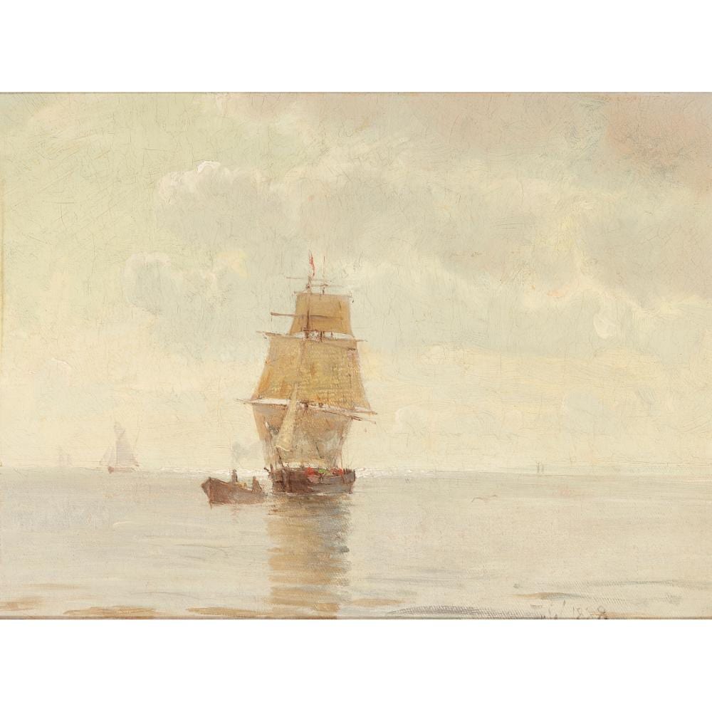 frederik julius august winther danish 1853 1916 shipping in calm seas · Lyon & Turnbull · 2021-09-01 Frederik Julius Aug. Winther comparable auction result: frederik julius august winther danish 1853 1916 shipping in calm seas