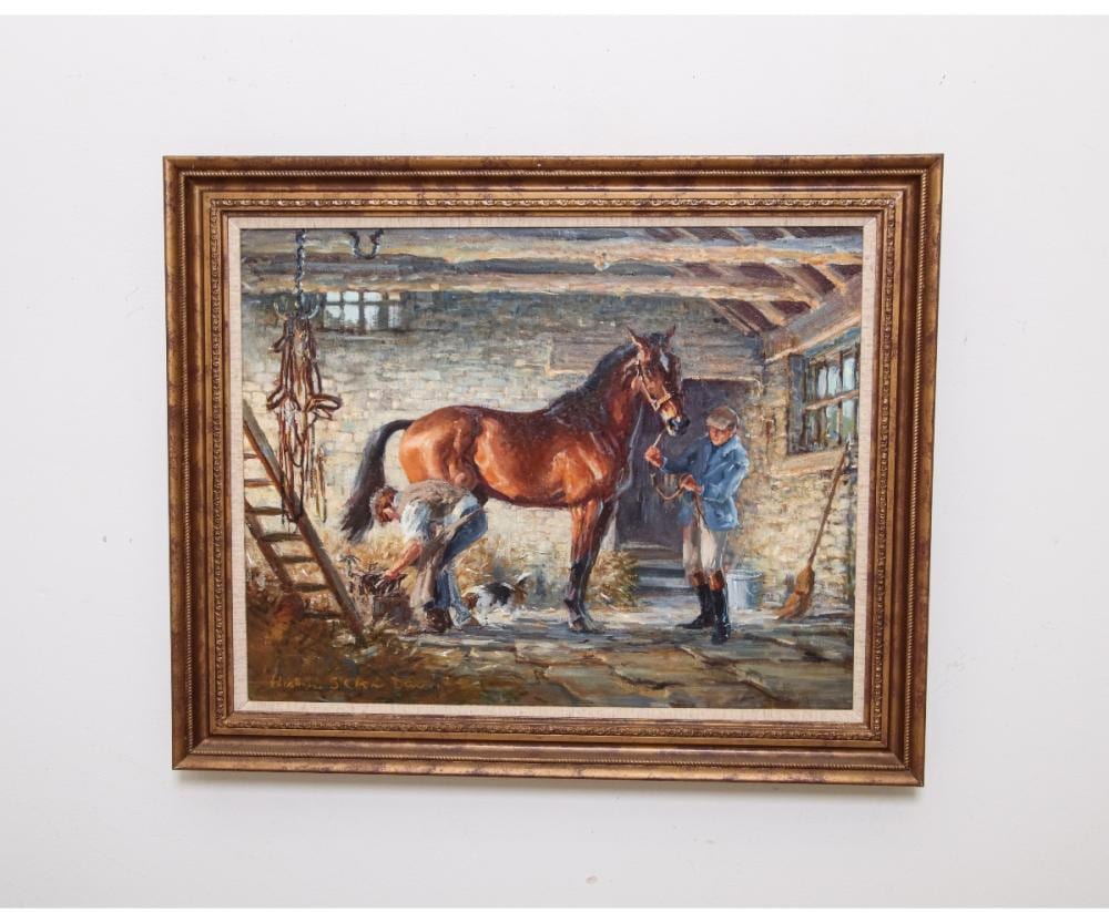 Heather St. Clair Davis comparable auction result: heather st clair davis oil on canvas