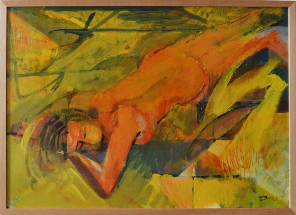 alan warren 1919 1991 the sunbather 1968 oil on masonite · Leonard Joel · 2021-08-19 Alan Warren comparable auction result: alan warren 1919 1991 the sunbather 1968 oil on masonite
