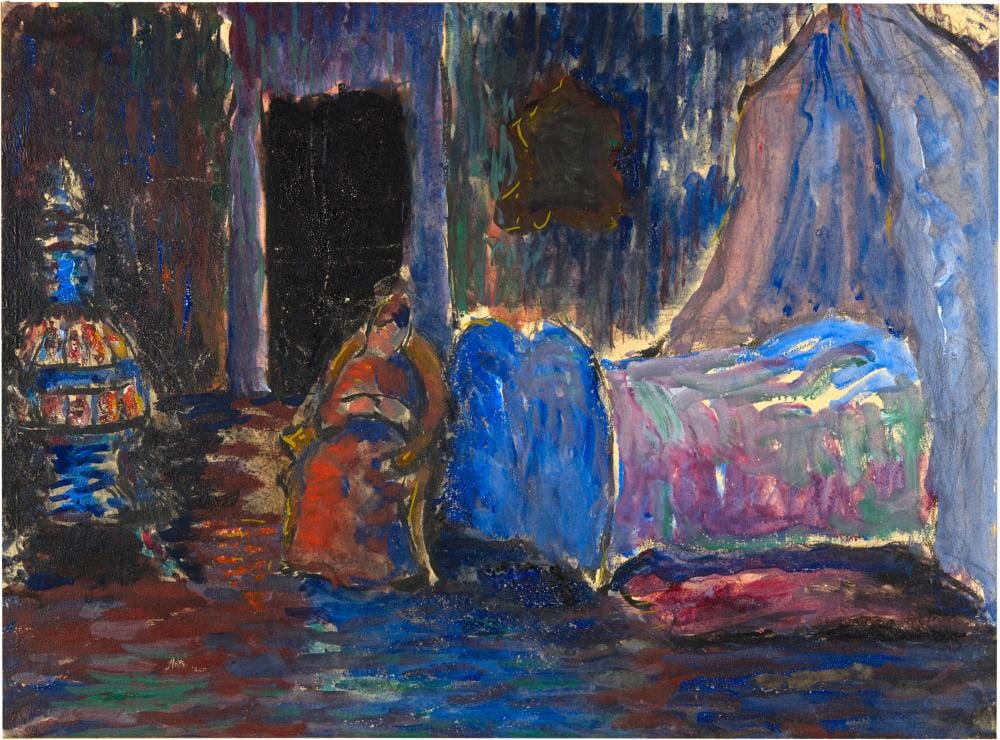 Marianne Werefkin comparable auction result: marianne von werefkin schlafzimmer