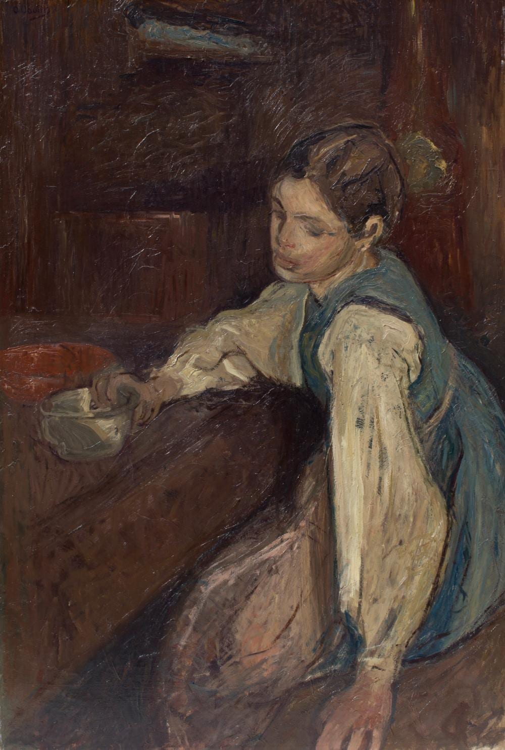 otto vautier d m dchen am tisch sitzend · Galerie Kornfeld Auktionen AG · 2021-09-16 Otto (1863) Vautier comparable auction result: otto vautier d m dchen am tisch sitzend