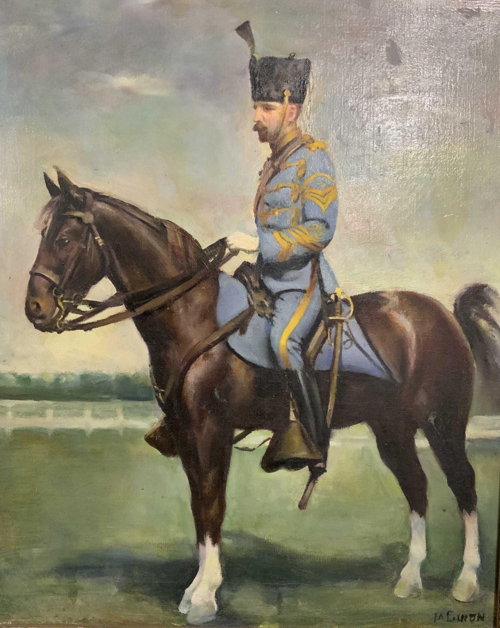 Molly Guion comparable auction result: molly guion signed oil on canvas