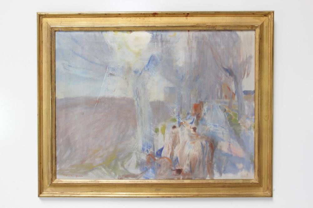 Poul S. Nielsen comparable auction result: poul s nielsen 1920 1998 landevej med tr er o