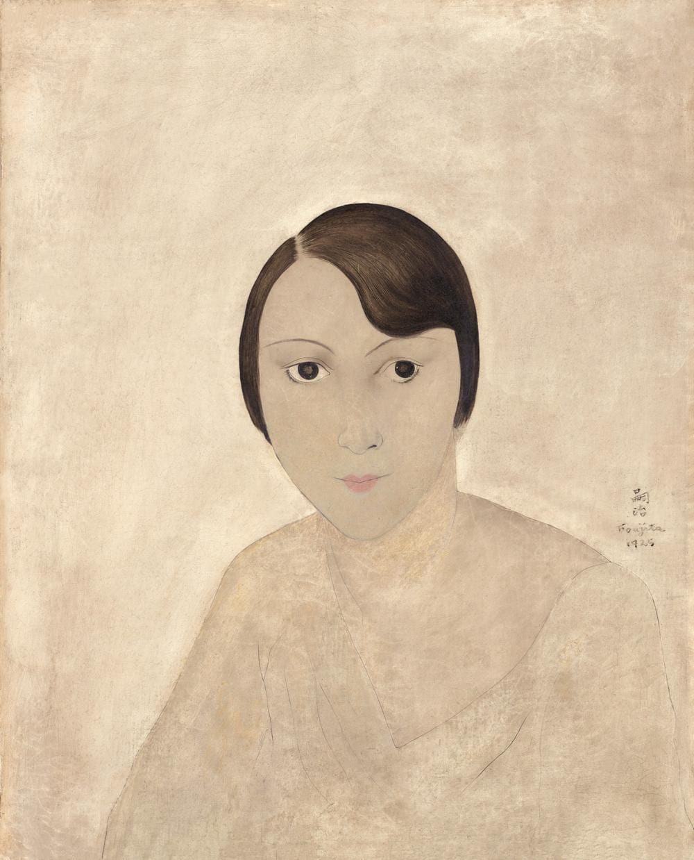 藤田嗣治 Leonard Tsuguharu Foujita (1886-1968) comparable sale