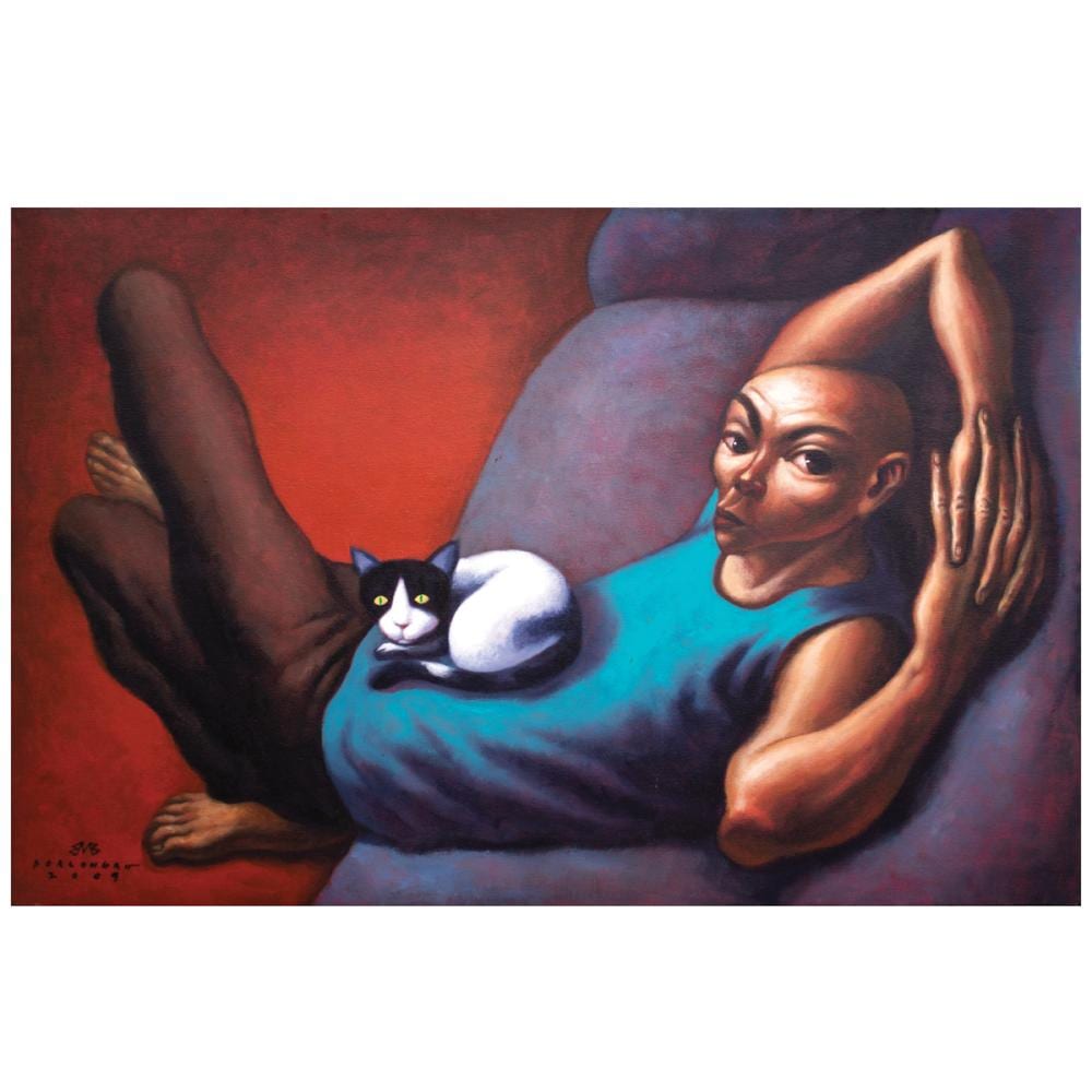 Elmer Borlongan(b. 1967) Alaga comparable sale