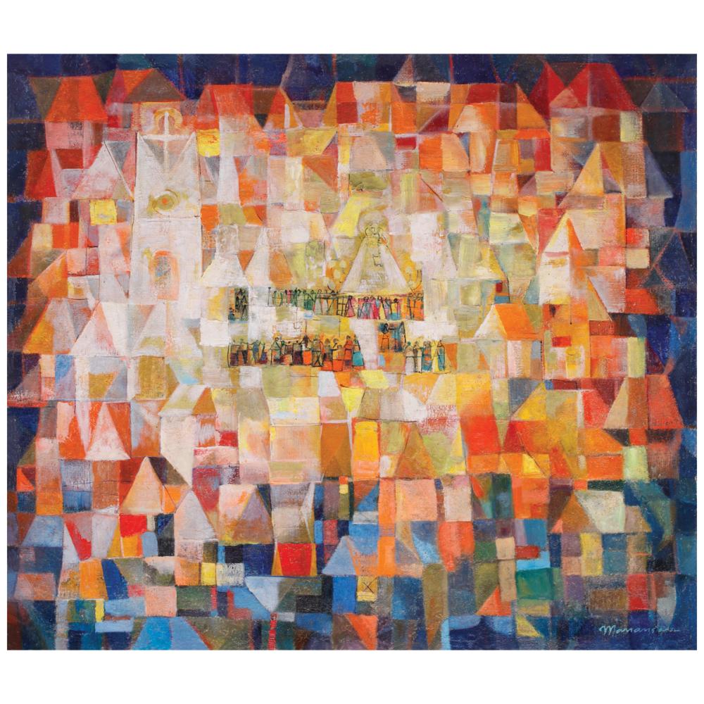 Vicente Manansala(1910 - 1981) Procession comparable sale