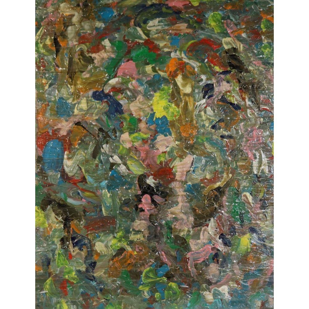hyunsoo kim signed abstract oil on canvas · Clarke Auction Gallery · 2021-09-28 Hyunsoo Kim comparable auction result: hyunsoo kim signed abstract oil on canvas