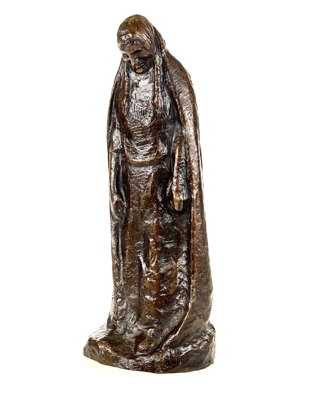 Robert Merrell Gage comparable auction result: robert merrell gage taos indian bronze sculpture