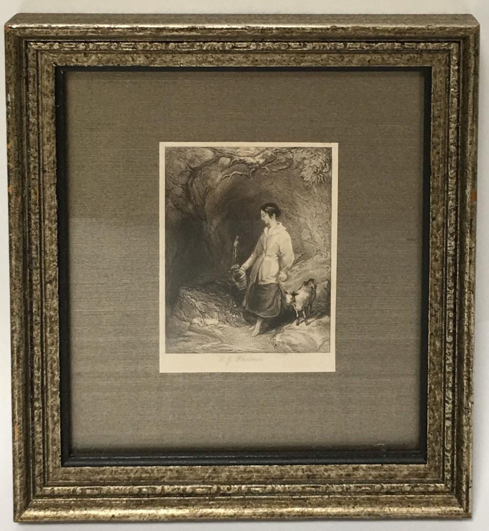 Alfred Joseph Woolmer comparable auction result: a j woolmer print