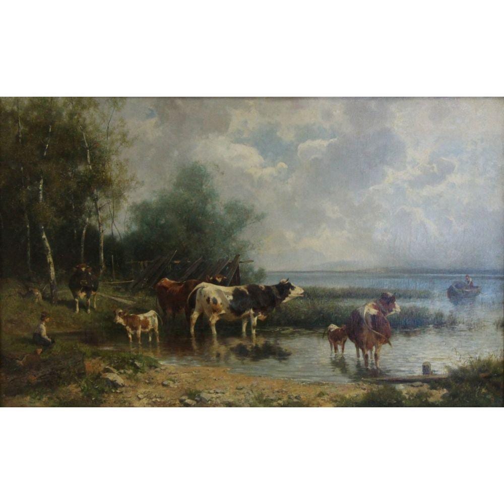 Ernst Adolph Meißner comparable auction result: ernst meissner german 1837 1902