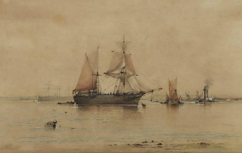 Albert Ernest Markes comparable auction result: albert ernest markes 1865 1901