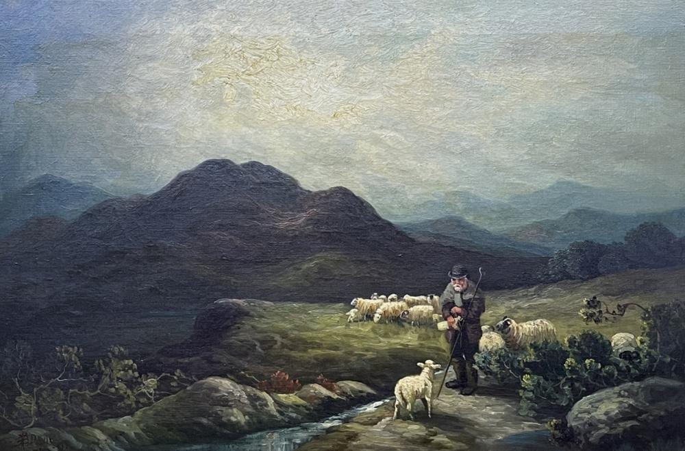 benjamin davis british 1869 1946 oil on canvas · Houston Antique Auction LLC · 2021-09-04 Benjamin Davis comparable auction result: benjamin davis british 1869 1946 oil on canvas