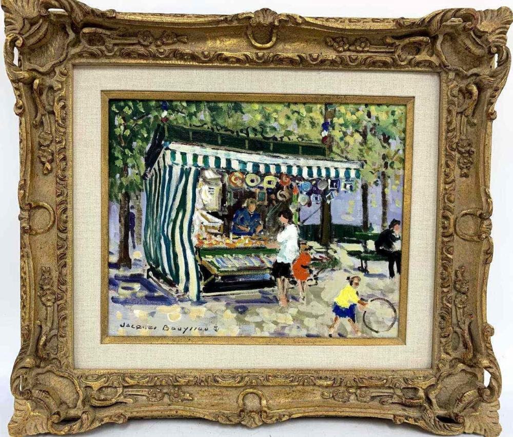 Painting, Oil on Canvas, Jacques Bouyssou sold by World Auction Gallery, lot 36 — auction record photograph