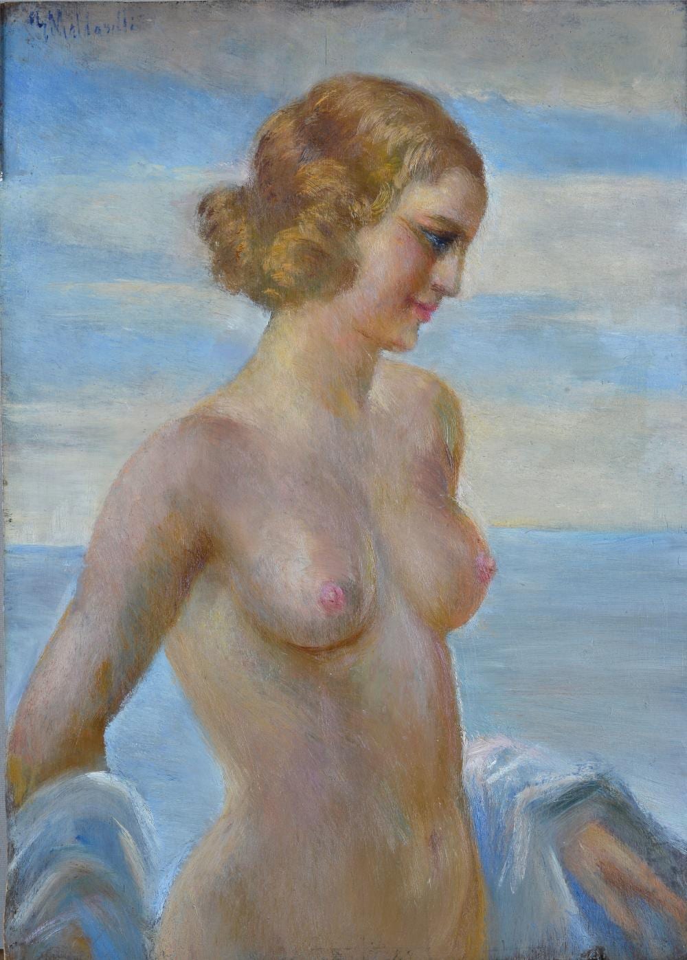Giuseppe Maldarelli comparable auction result: giuseppe maldarelli 1885 1958 nudo di donna