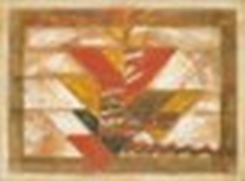 Akkitham Narayanan comparable auction result: akkitham narayanan b 1939 several triangles oil on canvas 38 3 8 x 51