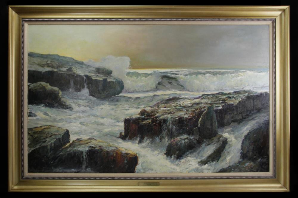 Bob Nally comparable auction result: bob nally early morning back shore gloucester