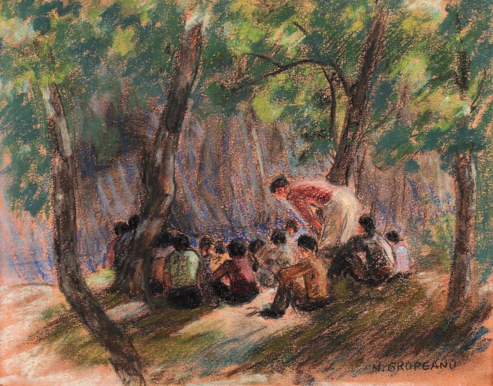 nicolae gropeanu children s affair · A10 by Artmark · 2021-09-23 Nicolae Gropeanu comparable auction result: nicolae gropeanu children s affair
