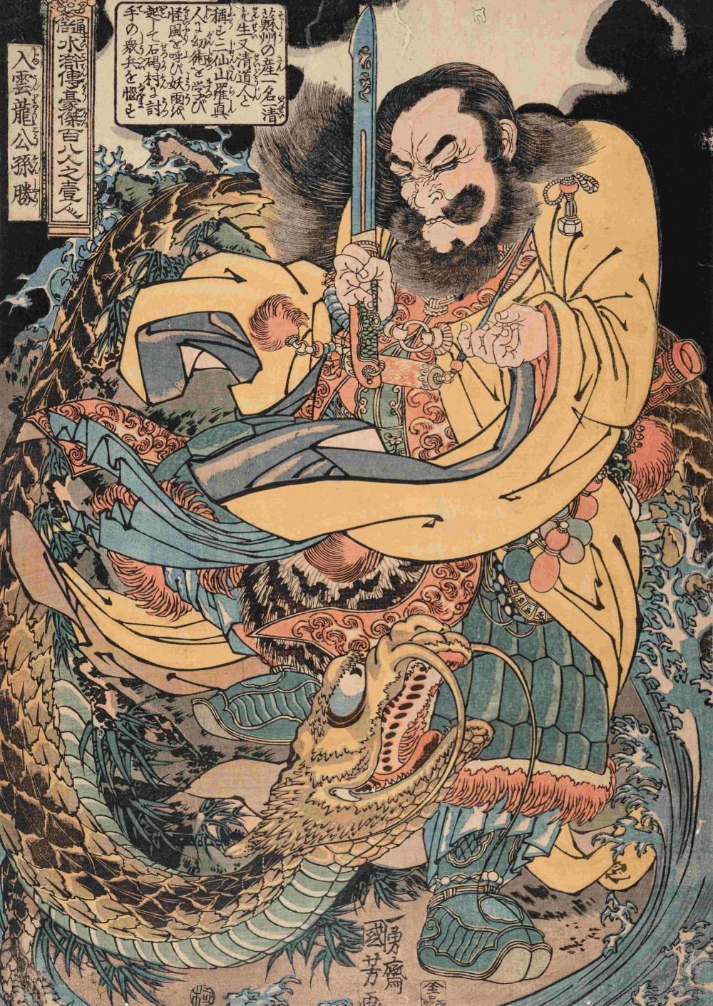 Ichiyusai Kuniyoshi comparable auction result: ichiyusai kuniyoshi