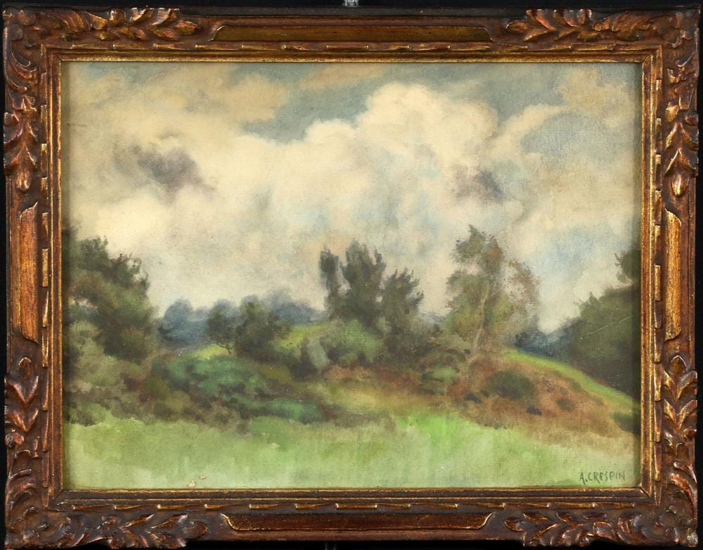 Adolphe Crespin comparable auction result: adolphe crespin bel 185