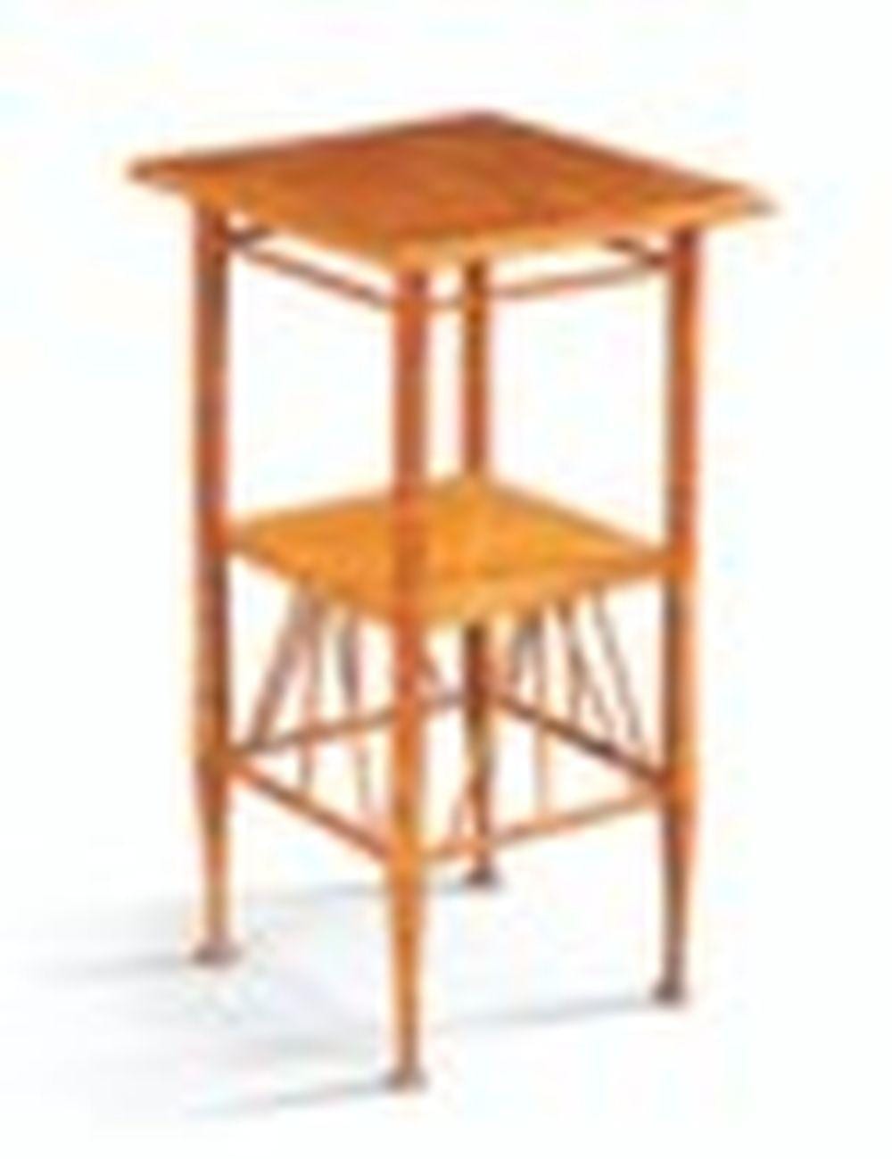 Lieve Verschuir comparable auction result: a satinwood coffee table after the design by e w godwin retailed by li