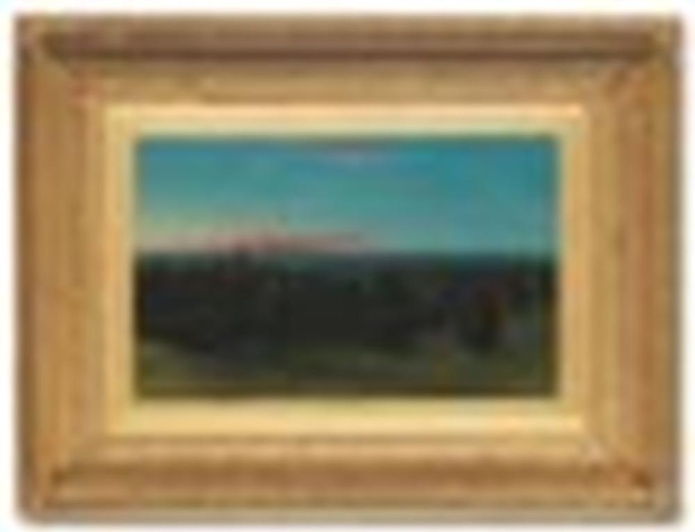 JOHN ROGERS HERBERT, R.A., H.R.I. (1810-1890) A castle in a forest at suns sold by Christie's, lot 125 — auction record photograph