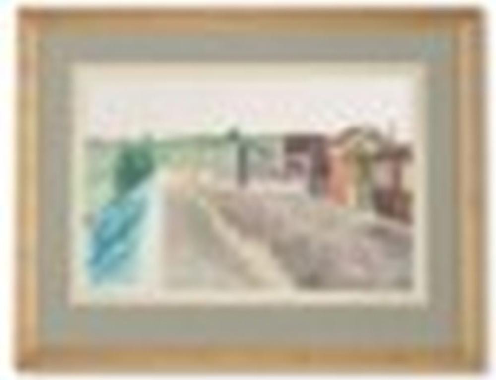 Kenneth Rowntree comparable auction result: kenneth rowntree 1915 1997 the old railway station thaxted pencil and w