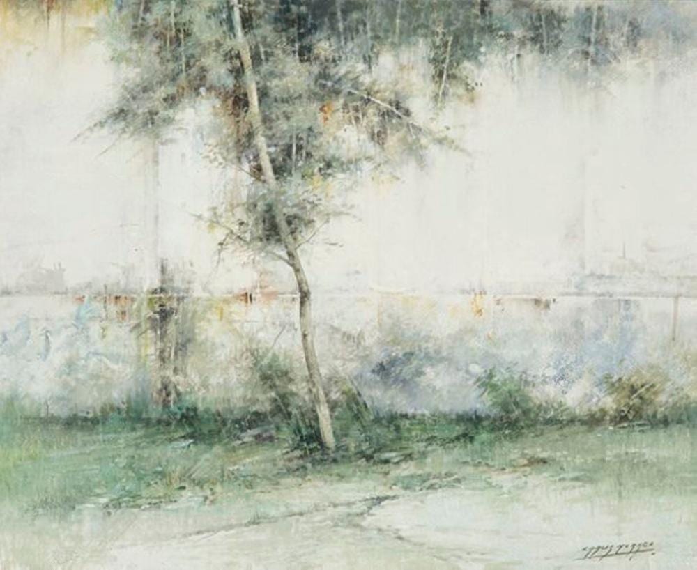 Carlos Morago comparable auction result: carlos morago landscape