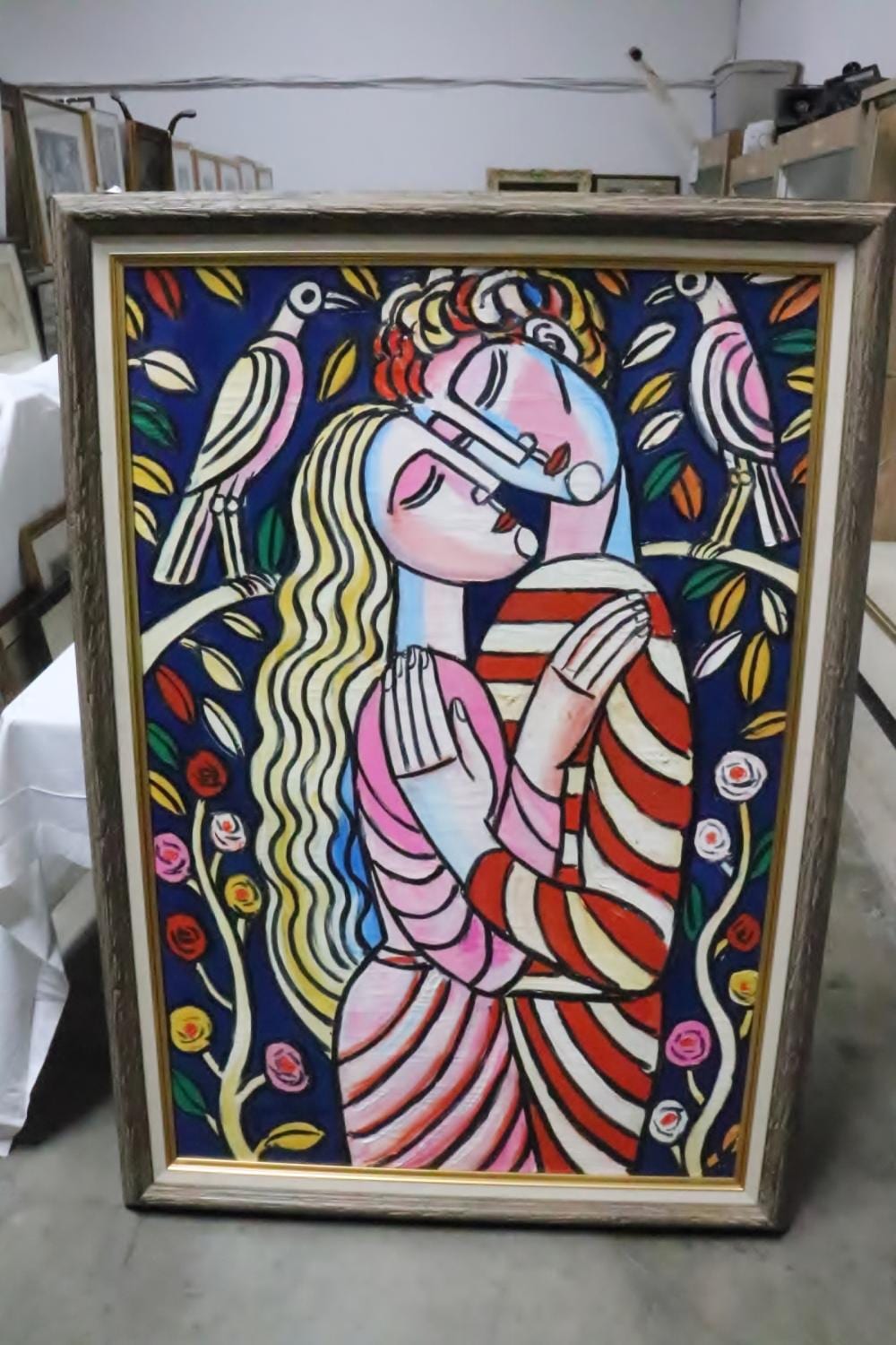 large oil on canvas by tibor jankay · International Auction Gallery · 2021-09-20 Tibor Jankay comparable auction result: large oil on canvas by tibor jankay