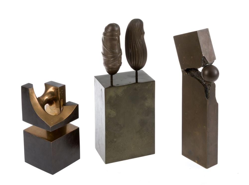 Raul Valdivieso comparable auction result: raul valdivieso 1931 1993 diptych sculpture