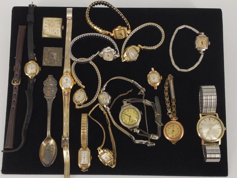 Lot of Watches, Watch Faces and Accessories sold by Apple Tree Auction Center, lot 2393 — auction record photograph