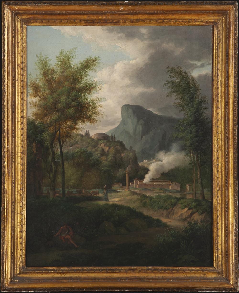 Etienne Allegrain comparable auction result: latium landscape
