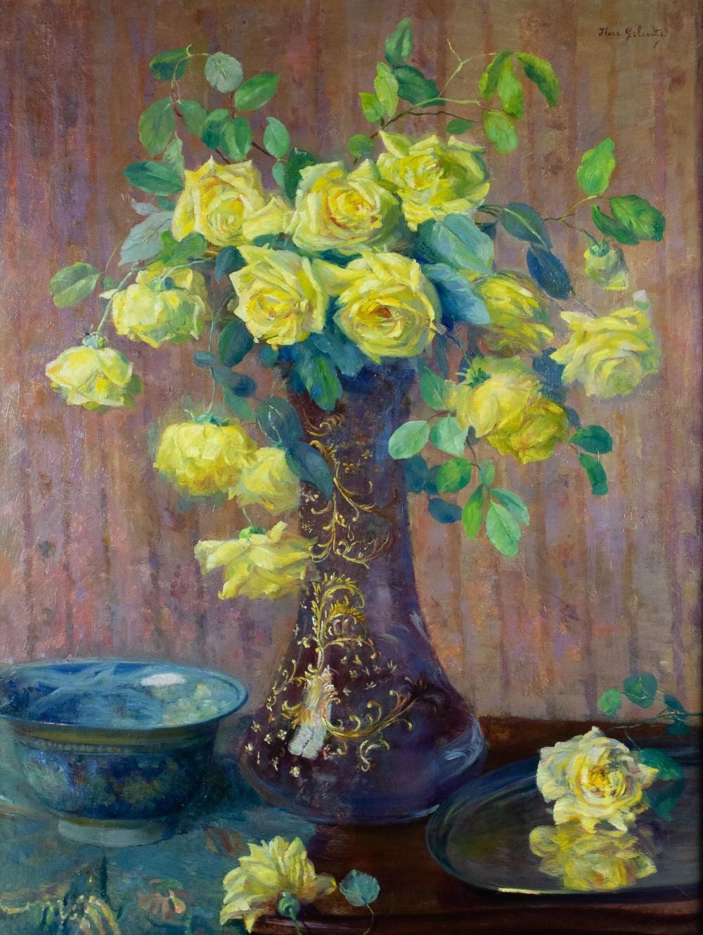 Flore Geleedts comparable auction result: flore vindevogel geleedts 1866 1938