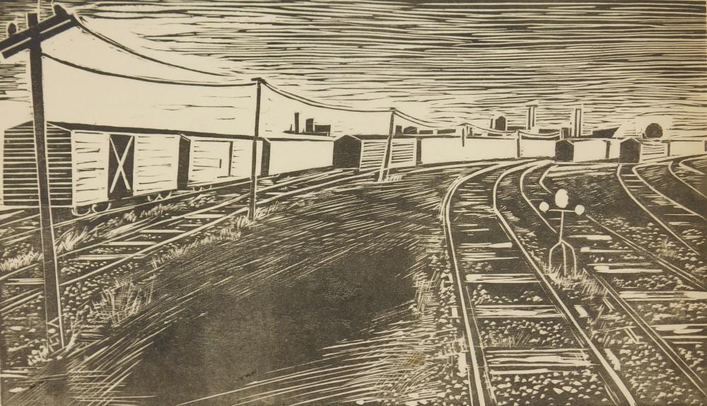 Hermann (1904) Volz comparable auction result: herman volz woodblock