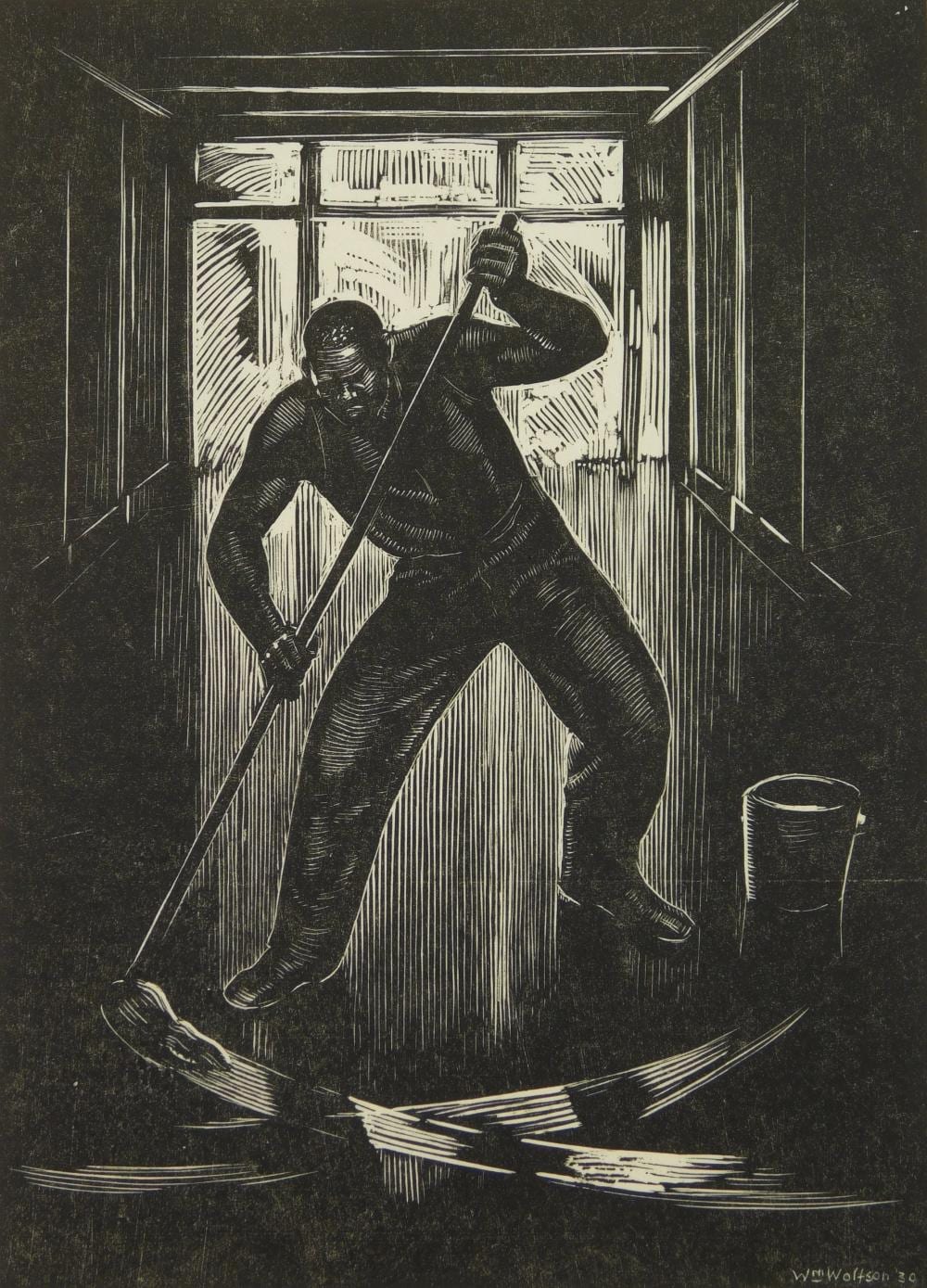 William Wolfson comparable auction result: william wolfson wood engraving
