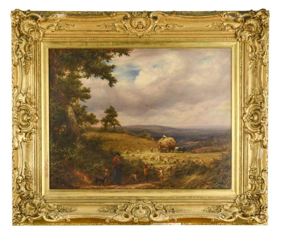 William Linnell comparable auction result: william linnell british 1826 1906