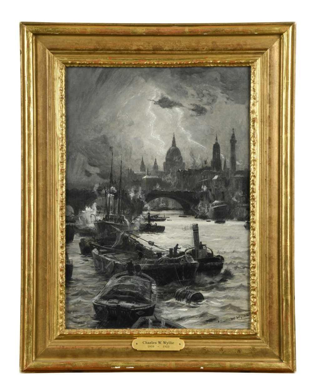 Charles William Wyllie comparable auction result: charles william wyllie british 1853 1923