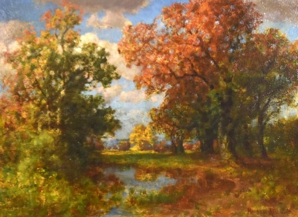 r dis hli herbstlandschaft · Auktionshaus Karrenbauer · 2021-09-25 Hermann Rüdisühli comparable auction result: r dis hli herbstlandschaft