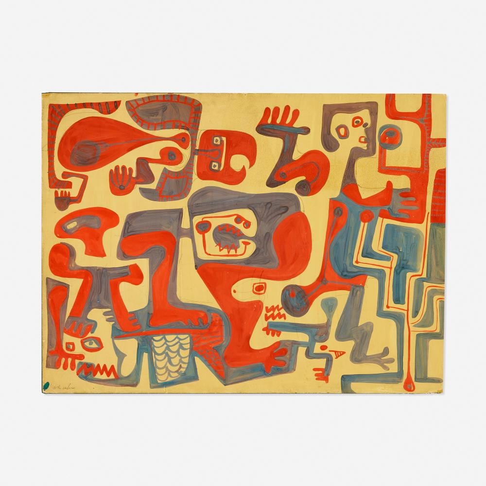 steve wheeler untitled · Rago Arts and Auction Center · 2021-09-29 Steve Wheeler comparable auction result: steve wheeler untitled